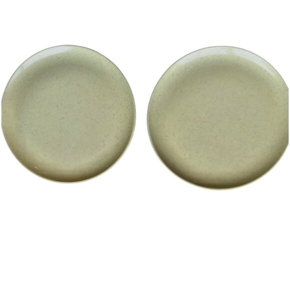 Imperial Melmac Speckled Yellow Dinnerware Plates Set Of 2 9.75" Dia MCM - Picture 2 of 8